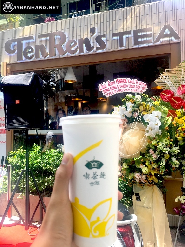 Check in trà sữa Ten Ren