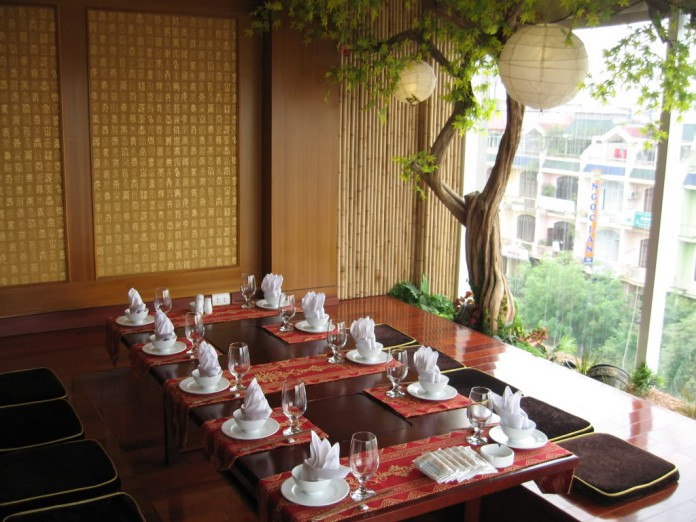 Đầu tư vào không gian quán chay thật trang nhã