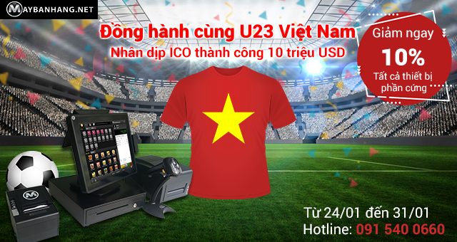 KHUYẾN MÃI KHỦNG MỪNG U23 VIỆT NAM THẮNG LỚN